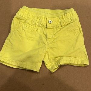 Baby Gap Yellow Shorts